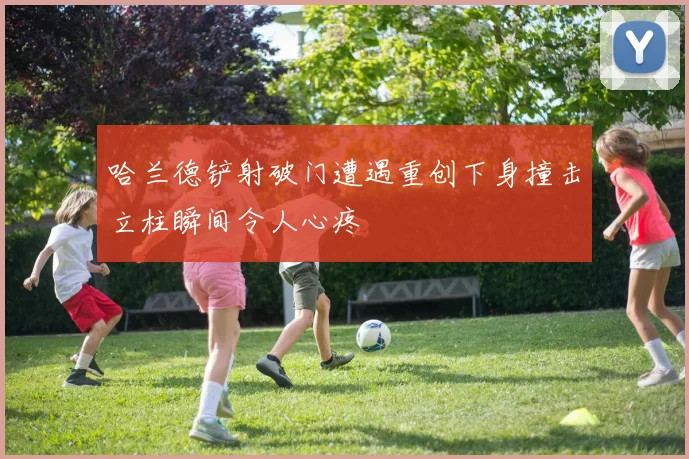 哈兰德铲射破门遭遇重创下身撞击立柱瞬间令人心疼